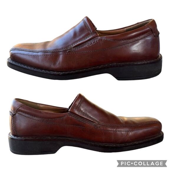 ECCO Jersey Loafer Mens Size 9 EU 42 Slip On Casual Light Brown Tan Dress Shoes main image 7